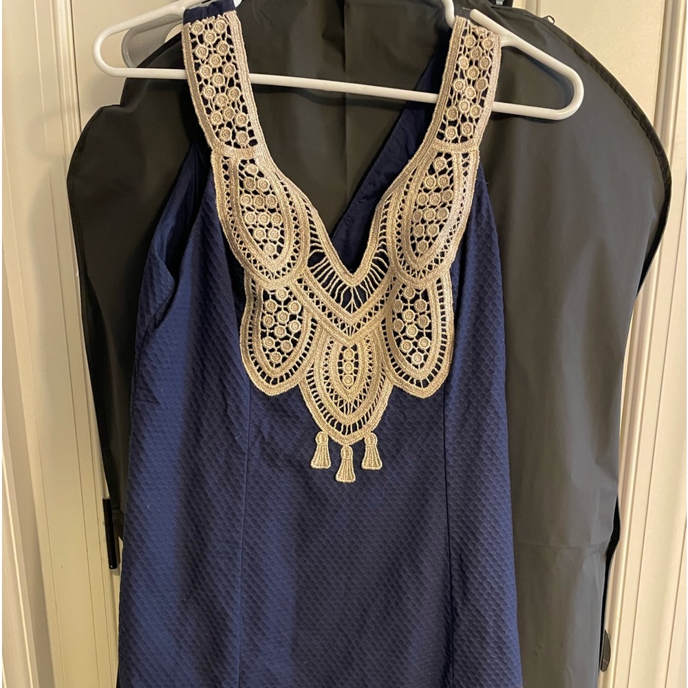 Lillly Pulitzer navy dress